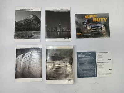 Owners Manual Booklet Guide from 2013 Ford F350 Super Duty Pickup 12208266 - Image 1 of 4
