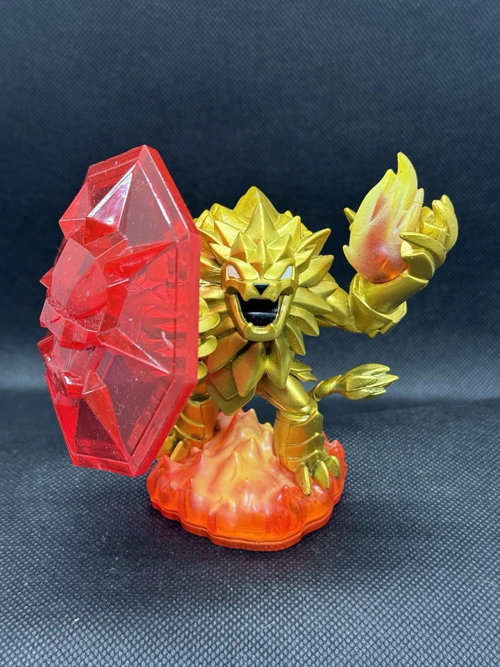 FIGURINE SKYLANDERS - Wildfire Trap Team Gold Lion - Photo 1/1