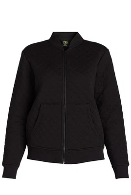 Chaqueta acolchada negra para mujer Athletic Works Soze XL Foto 1 de 4