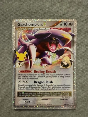 Pokemon Garchomp C LV. X 145/147 Celebrations Classic Collection Ultra Rare NM - Image 1 of 2
