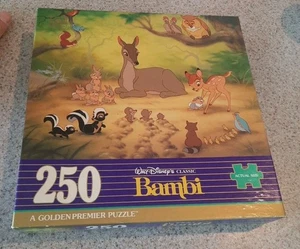 Disney Golden Premier Puzzle New Sealed: Walt Disney's Classic Bambi 250p - Picture 1 of 5