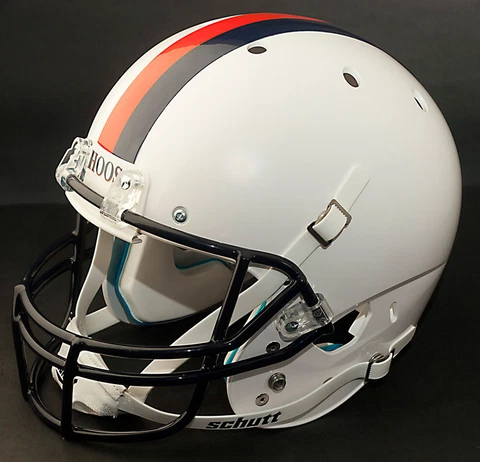 VIRGINIA CAVALIERS 1984-1993 Schutt AiR XP Authentic GAMEDAY Football Helmet Cover