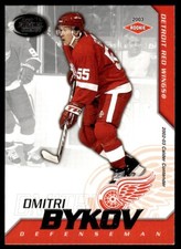 2002-03 PACIFIC CALDER SILVER Dmitri Bykov Rookie /299 Detroit Red Wings #115