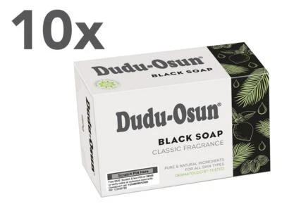 Dudu-Osun 10 x 150 g Schwarze Seife Classic fragrance Black Soap - Bild 1 von 3
