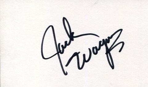 Jack Wagner Melrose Place General Hospital Bold & the Beautiful Signed Autograph Cover