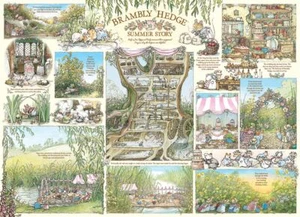 Cobble Hill Brambly Hedge Summer Story 1000 Piece Jigsaw Puzzle - Picture 1 of 4