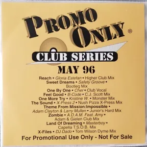 Promo Only CD - May 1996 - Club Series - Promotional for DJs - Rare Remixes - Picture 1 of 2