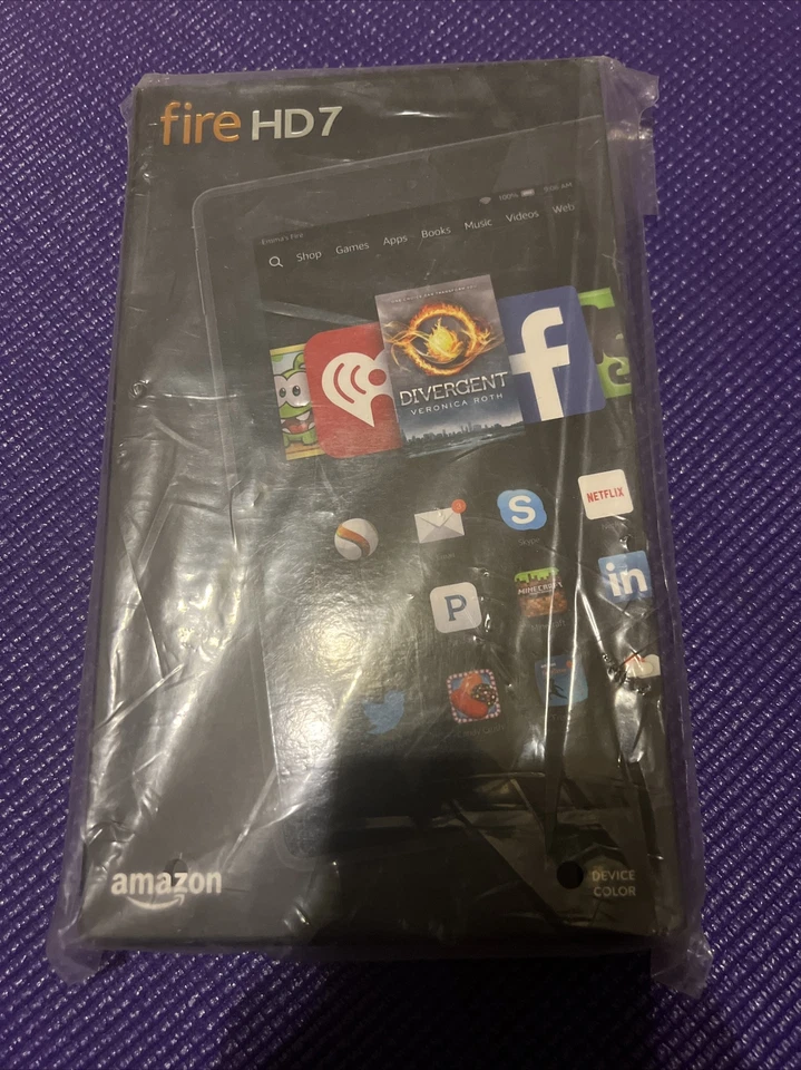 Brand New Original Amazon Fire HD 7 (4th Generation) 16GB, Wi-Fi, 7in - Pink -!  - Image 1 of 2