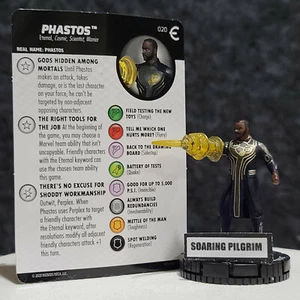 PHASTOS - 020 - RARO Juego de Películas de The Eternals Heroclix #20 - Imagen 1 de 1