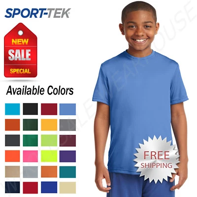 Camiseta Sport Tek Juvenil Dri-Fit PosiCharge Entrenamiento S-XL M-YST350 Foto 1 de 3