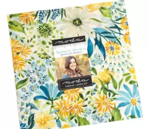 SUNSHINE & BLUE SKIES Layer Cake Moda Fabric Sew Quilting Create Joy 39820LC - Picture 1 of 18