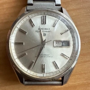 JUNK Seiko Sportsmatic 6619-8060 Automatic Men's Watch Vintage Free Shipping - Picture 1 of 6