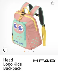 kinder rucksack eule coco rosa kopf - Bild 1 von 6