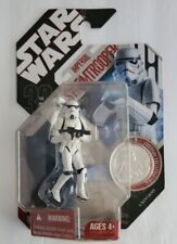 Star Wars IMPERIAL STORMTROOPER Action Figure & Coin 30th ANNIVERSARY  20 TAC