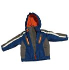 Weatherproof Expedition Size 2T Blue/gray/white Hooded Thick Winter Jacket Boys