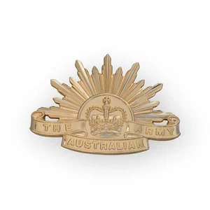 Australia Rising Sun Hat Badge - 7th Version (Current) - Reproduction - Picture 1 of 2