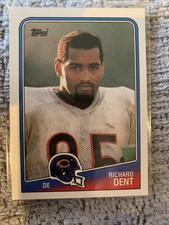 1988 Topps #80 Richard Dent Chicago Bears Football Card