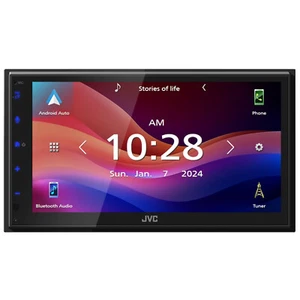 Receptor estéreo multimedia digital táctil JVC KWM595BT doble DIN 6,8" Bluetooth USB - Imagen 1 de 6
