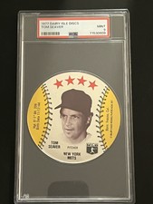 1977 Dairy Isle Discs Tom Seaver PSA 9