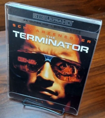 The Terminator 1984 (4K) Slipcover w/PROTECTIVE SLEEVE-NEW (Sealed)-Free Box S&H - Image 1 of 4
