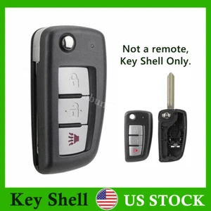 For 2014 2015 2016 2017 2018 2019 2020 Nissan Rogue Remote Key Fob Case Shell - Picture 1 of 6