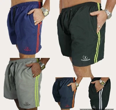 Herren Badehose Badeshort Shorts  MAWASHI ÜBERGRÖßE LOGO Big size Bermuda (9507) - Bild 1 von 4