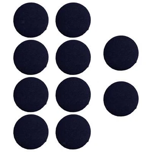 10Pcs Fabric Cloth Covered Buttons 23mm Shank Buttons for Shirts Dress suits - Picture 1 of 20