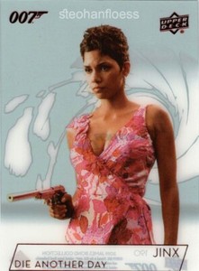 2019 James Bond 007 Collection Silver Acetate #190 Halle Berry Jinx