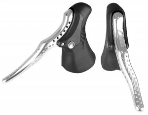 black TRP RRL SR Retro Brake ROAD BIKE Lever Set Cycling VINTAGE STYLE - Picture 1 of 2