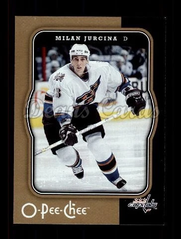 2007 O-Pee-Chee #487 Milan Jurcina Capitals-Hockey 8 - NM/MT - Image 1 of 1