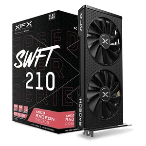 XFX SPEEDSTER SWFT 210 RADEON RX 6600 CORE Gaming Graphics Card 8GB GDDR6 - Picture 1 of 6