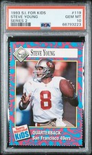 Steve Young 1993 Sports Illustrated S.I. For Kids #119 PSA 10 POP 4.