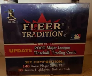 2000 fleer Tradition Baseball Set UPDATE Rookies Factory sealed MINT - Picture 1 of 1