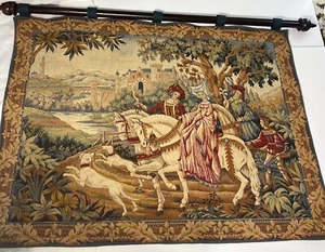 Arazzo The Royal Hunt di Marc Waymel creato in esclusiva per Franklin Mint - Foto 1 di 4
