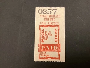 Gran Bretaña Welsh Highland paquete ferroviario conjunto en muy buen estado como nuevo - Imagen 1 de 2