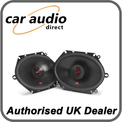 JBL Stage3 8627 6" x 8" 2 Way 250 Watts Coaxial Car Shelf Door Speakers - Image 1 of 4