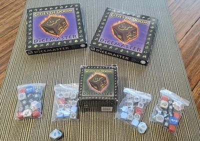 Cities of Doom - x2 copies of Base Game & x2 copies of Wilds of Doom- Dicemaster - Image 1 of 4