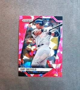 2025 Panini Prizm Baseball - Pink Ice Prizm #128 Gary Sheffield - Picture 1 of 2