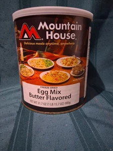 Mountain House Egg Mix Butter Freeze Dried Survival 2037 Can 31.7 OZ WP613 - Picture 1 of 5
