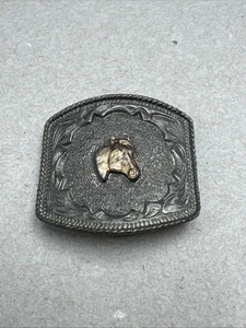 PARA Western Bolo Corbata Slide Cabeza de Caballo Tono Plateado Tobogán Solo - Imagen 1 de 5