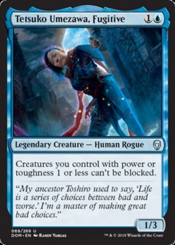 x1 Tetsuko Umezawa, Fugitive - Dominaria - NM - MTG - Image 1 of 1