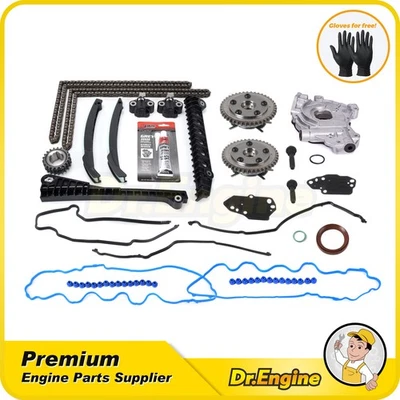 Timing Chain Kit VVT Oil Pump Gasket for 07-14 Ford Expedition Lincoln 5.4L - Image 1 of 4