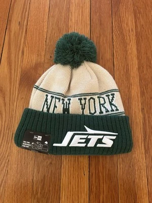 Gorro tejido New York Jets New Era histórico en el campo de la NFL de 2023 Foto 1 de 2