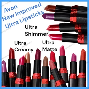 Avon Ultra Lipstick,New Improved Formula,Choose Either Creamy, Matte Or Shimmer - Picture 1 of 74