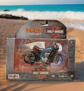 Maisto 1/18 Scale Harley Davidson 1928 JDH Twin Cam Motorcycle Series 41 - Picture 1 of 7