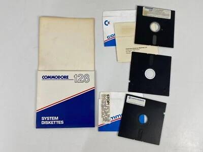 Disquetes de sistema Commodore 128 de colección sistema CP/M Foto 1 de 4