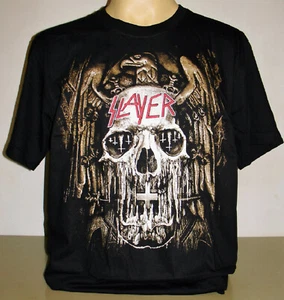 Slayer Thrash Metal Band Skull Eagle T-Shirt Size S M L XL 2XL 3XL New! XXL XXXL - Picture 1 of 2