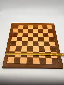 Vintage Quality Wooden Chess Board 46cm - Bild 1 von 5