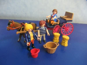 5226 Pferdekutsche Kutsche Pferde Figuren zu 5221 4190 Reiterhof Playmobil 3785 - Bild 1 von 2