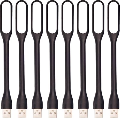 Flexible Mini USB LED Portable Night Light for Power Bank, Laptop, Notebook 8 Ct - Image 1 of 4